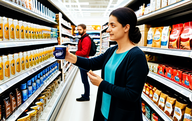 Coffee Aisle Decision**

"A shopper in a bright Italian supermarket aisle, pausing between two coffee brands, one familiar (e.g., Lavazza), one a new brand with vibrant packaging, fully clothed, safe for work, appropriate content, professional photography, perfect anatomy, natural proportions, family-friendly, well-formed hands, proper finger count, natural body proportions."

**